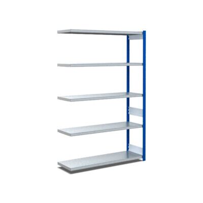Type d'étagère Bito : EL 40mm Set d'étagères / 100kg 1999x 996x424 5FB RAL5010 (C1236-0018) - Publicité Type d'étagère Bito : EL 40mm Set d'étagères / 100kg 1999x 996x424 5FB RAL5010 (C1236-0018) - Publicité