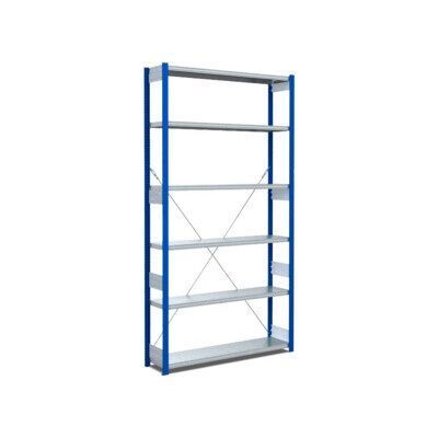 Type d'étagères Bito:EL champ de base 40mm jeu d'étagères / 100kg 2499x 996x324 6FB RAL5010 (C1235-0029) - Publicité Type d'étagères Bito:EL champ de base 40mm jeu d'étagères / 100kg 2499x 996x324 6FB RAL5010 (C1235-0029) - Publicité