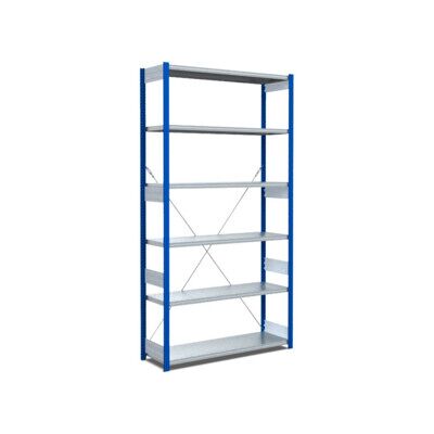Type d'étagères Bito:EL champ de base 40mm jeu d'étagères / 100kg 2499x 996x424 6FB RAL5010 (C1235-0030) - Publicité Type d'étagères Bito:EL champ de base 40mm jeu d'étagères / 100kg 2499x 996x424 6FB RAL5010 (C1235-0030) - Publicité