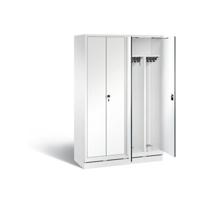 Vestiaire noir et blanc C+P Evolo, H1800xL1190xP500mm, 48022-40,S10297 ; C + P Möbelsysteme (48022-40 S10297) - Publicité Vestiaire noir et blanc C+P Evolo, H1800xL1190xP500mm, 48022-40,S10297 ; C + P Möbelsysteme (48022-40 S10297) - Publicité