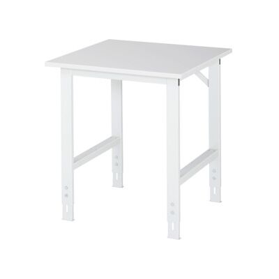 RAU Table de travail - Hauteur réglable 760-1080mm - Gris - Publicité RAU Table de travail - Hauteur réglable 760-1080mm - Gris - Publicité