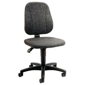 Chaise d'atelier pivotante Unitec rouleaux rembourrage tissu gris 440-620 mm BIM ; Interstuhl (9653-CI11) - Publicité Chaise d'atelier pivotante Unitec rouleaux rembourrage tissu gris 440-620 mm BIM ; Interstuhl (9653-CI11) - Publicité