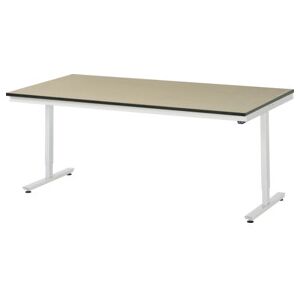 RAU Table de travail à hauteur réglable électrique - MDF, 720-1120mm - 150kg - Publicité RAU Table de travail à hauteur réglable électrique - MDF, 720-1120mm - 150kg - Publicité