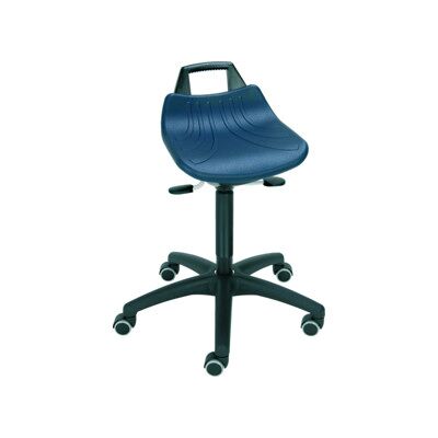 Assis-debout à roulettes STIER hauteur d'assise 520-710 mm, assise en PU, avec poignée, noir , forme ergonomique, réglage en hauteur, chaise d'atelier (904693) - Publicité Assis-debout à roulettes STIER hauteur d'assise 520-710 mm, assise en PU, avec poignée, noir , forme ergonomique, réglage en hauteur, chaise d'atelier (904693) - Publicité
