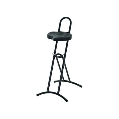 Assis-debout repliable STIER, hauteur d'assise 600-850 mm, assise en PU, noir , forme ergonomique, réglage en hauteur, chaise d'atelier (904692) - Publicité Assis-debout repliable STIER, hauteur d'assise 600-850 mm, assise en PU, noir , forme ergonomique, réglage en hauteur, chaise d'atelier (904692) - Publicité