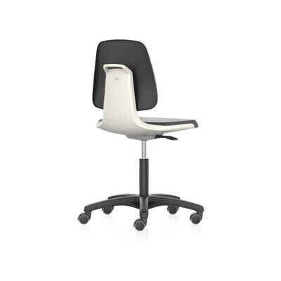 Chaise de Bureau Bimos - Labsit 2 Blanc - Réglable, Ergonomique, avec Roulettes - Publicité Chaise de Bureau Bimos - Labsit 2 Blanc - Réglable, Ergonomique, avec Roulettes - Publicité