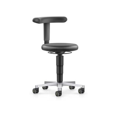 bimos ESD tabouret à roulettes, similicuir noir, hauteur d'assise 450-650 mm, support Flex (9463E-MG01-1F) - Publicité bimos ESD tabouret à roulettes, similicuir noir, hauteur d'assise 450-650 mm, support Flex (9463E-MG01-1F) - Publicité