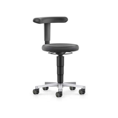 bimos ESD tabouret avec roulettes, Supertec noir, hauteur d'assise 450-650 mm, support Flex (9463E-CP01-1F) - Publicité bimos ESD tabouret avec roulettes, Supertec noir, hauteur d'assise 450-650 mm, support Flex (9463E-CP01-1F) - Publicité