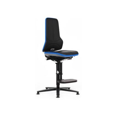bimos Neon chaise haute similicuir flexband bleu assise 590-870 mm technique synchrone (9571-MG01-3277) - Publicité bimos Neon chaise haute similicuir flexband bleu assise 590-870 mm technique synchrone (9571-MG01-3277) - Publicité