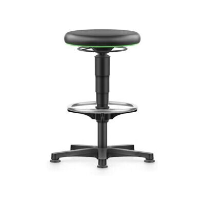 bimos Tabouret pivotant siège en simili cuir Hauteur siège 530 - 750 mm avec patins et repose-pieds (9461-MG01-3280-535) - Publicité bimos Tabouret pivotant siège en simili cuir Hauteur siège 530 - 750 mm avec patins et repose-pieds (9461-MG01-3280-535) - Publicité