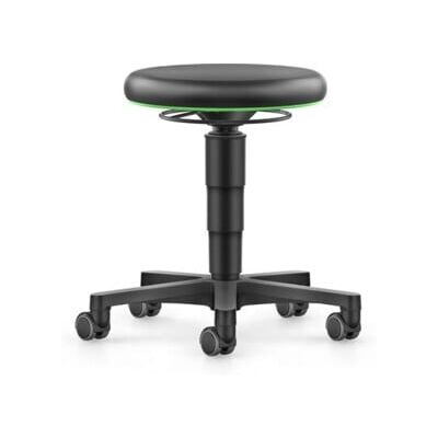 bimos Tabouret pivotant siège en similicuir hauteur d'assise 450 - 650 mm avec roulettes (9463-MG01-3280-532) - Publicité bimos Tabouret pivotant siège en similicuir hauteur d'assise 450 - 650 mm avec roulettes (9463-MG01-3280-532) - Publicité