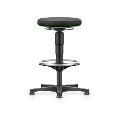 bimos Tabouret pivotant siège tissu hauteur siège 530 - 750 mm avec patins et repose-pieds (9461-6801-3280-535) - Publicité bimos Tabouret pivotant siège tissu hauteur siège 530 - 750 mm avec patins et repose-pieds (9461-6801-3280-535) - Publicité