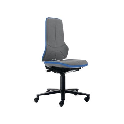 Chaise de bureau bleu gris 450-620mm Bimos - Office Chair - Publicité Chaise de bureau bleu gris 450-620mm Bimos - Office Chair - Publicité