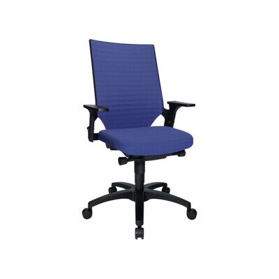 Chaise de bureau pivotante avec technique auto-synchrone bleu 420-550 mm avec ac ; Topstar (AU200ABI6) - Publicité Chaise de bureau pivotante avec technique auto-synchrone bleu 420-550 mm avec ac ; Topstar (AU200ABI6) - Publicité