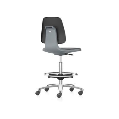 Labsit siège haut sur roulettes Bimos, 560-810 mm, tissu noir, coque d'assise anthrac. (9125-5800-3285-525) - Publicité Labsit siège haut sur roulettes Bimos, 560-810 mm, tissu noir, coque d'assise anthrac. (9125-5800-3285-525) - Publicité