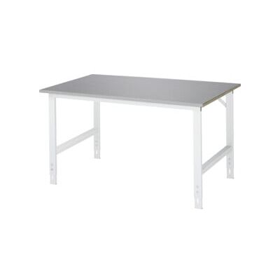 RAU Table de travail réglable - Plateau en acier inoxydable 1500x1000mm - Publicité RAU Table de travail réglable - Plateau en acier inoxydable 1500x1000mm - Publicité
