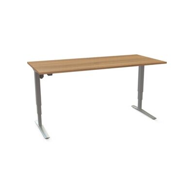 STIER Bureau électrique réglable en hauteur 501-43 180 x 80 cm Noyer (907773) - Publicité STIER Bureau électrique réglable en hauteur 501-43 180 x 80 cm Noyer (907773) - Publicité