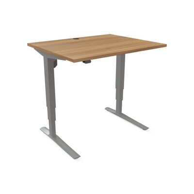 STIER Table haute 501-43 réglable en hauteur électrique 100 × 80 cm noyer mélaminé 65-125 cm (907760) - Publicité STIER Table haute 501-43 réglable en hauteur électrique 100 × 80 cm noyer mélaminé 65-125 cm (907760) - Publicité