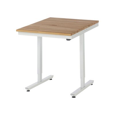 RAU Table de Travail à Hauteur Réglable - Électrique, Hêtre, 720-1120mm - Poste de travail - Publicité RAU Table de Travail à Hauteur Réglable - Électrique, Hêtre, 720-1120mm - Poste de travail - Publicité