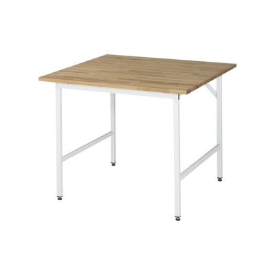 Table de travail réglable RAU - Hêtre, Gris clair - Publicité Table de travail réglable RAU - Hêtre, Gris clair - Publicité