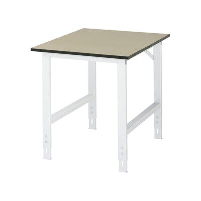 Table de travail en MDF réglable en hauteur RAU - Table de travail - Publicité Table de travail en MDF réglable en hauteur RAU - Table de travail - Publicité