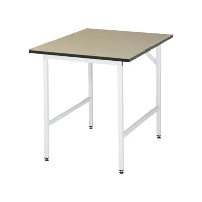 Table de travail gris clair réglable RAU - Table de travail - Publicité Table de travail gris clair réglable RAU - Table de travail - Publicité