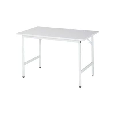 RAU Table de travail - Hauteur réglable - Gris - Publicité RAU Table de travail - Hauteur réglable - Gris - Publicité