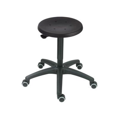 Tabouret de travail à roulettes STIER, hauteur d'assise 420-610 mm, assise en PU (904694) - Publicité Tabouret de travail à roulettes STIER, hauteur d'assise 420-610 mm, assise en PU (904694) - Publicité