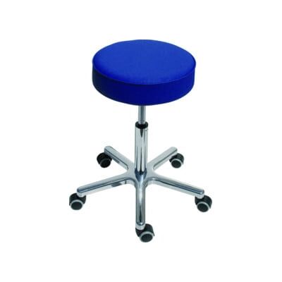 Tabouret pivotant à roulettes STIER, hauteur d'assise 540-720 mm, similicuir rembourré bleu foncé (904910) - Publicité Tabouret pivotant à roulettes STIER, hauteur d'assise 540-720 mm, similicuir rembourré bleu foncé (904910) - Publicité