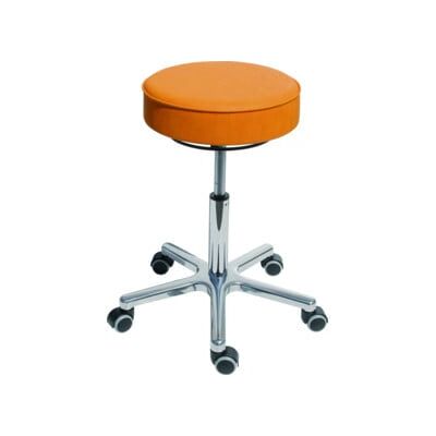 Tabouret pivotant à roulettes STIER, hauteur d'assise 540-720 mm, similicuir rembourré jaune (904909) - Publicité Tabouret pivotant à roulettes STIER, hauteur d'assise 540-720 mm, similicuir rembourré jaune (904909) - Publicité