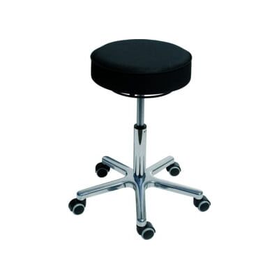 Tabouret pivotant à roulettes STIER, hauteur d'assise 540-720 mm, similicuir rembourré noir (904911) - Publicité Tabouret pivotant à roulettes STIER, hauteur d'assise 540-720 mm, similicuir rembourré noir (904911) - Publicité