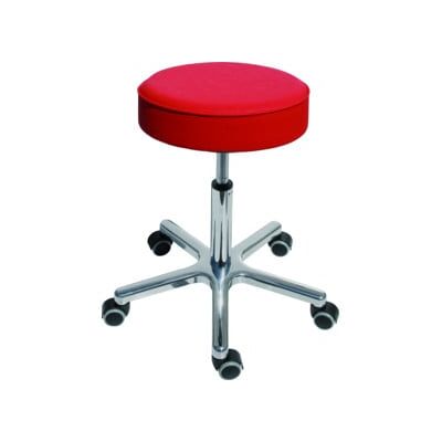 Tabouret pivotant à roulettes STIER, hauteur d'assise 540-720 mm, similicuir rembourré rouge, forme ergonomique, réglage en hauteur, chaise d'atelier, tabouret d'atelier (904908) - Publicité Tabouret pivotant à roulettes STIER, hauteur d'assise 540-720 mm, similicuir rembourré rouge, forme ergonomique, réglage en hauteur, chaise d'atelier, tabouret d'atelier (904908) - Publicité