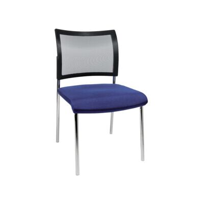 Visiteur Chaise Visit10 avec rembourrage/filet, bleu ; Topstar (NV290G260) - Publicité Visiteur Chaise Visit10 avec rembourrage/filet, bleu ; Topstar (NV290G260) - Publicité