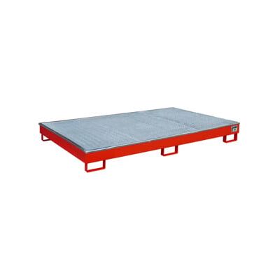 Bauer Regalwanne RW-GR 2200-1 PE - Bac de rayonnages, Acier, Rouge feu - Publicité Bauer Regalwanne RW-GR 2200-1 PE - Bac de rayonnages, Acier, Rouge feu - Publicité