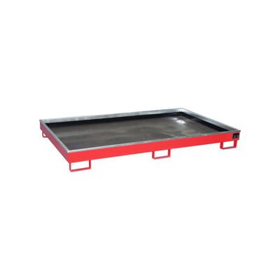 Bauer Bac de rangement en acier rouge feu avec insert en PE - Conteneur de sécurité - Publicité Bauer Bac de rangement en acier rouge feu avec insert en PE - Conteneur de sécurité - Publicité