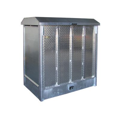 EUROKRAFTpro Réservoir - Rampe en aluminium, 2x200L, Galvanisé - Publicité EUROKRAFTpro Réservoir - Rampe en aluminium, 2x200L, Galvanisé - Publicité
