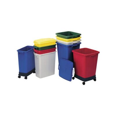 Collecteur de déchets / poubelles de tri 60 l H590xl285xP555mm PE vert GRAF (778012) - Publicité Collecteur de déchets / poubelles de tri 60 l H590xl285xP555mm PE vert GRAF (778012) - Publicité