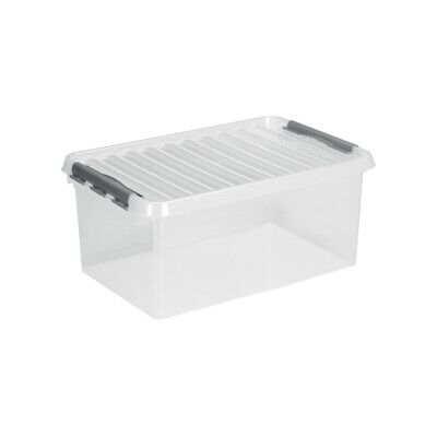 Helit 2x Boîte de rangement - the q-line - 45L - Publicité Helit 2x Boîte de rangement - the q-line - 45L - Publicité
