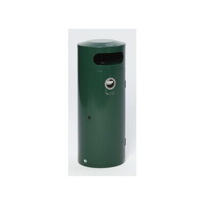 VAR Collecteur de déchets/cendrier KS 70 vert mousse 70 l (28432) - Publicité VAR Collecteur de déchets/cendrier KS 70 vert mousse 70 l (28432) - Publicité