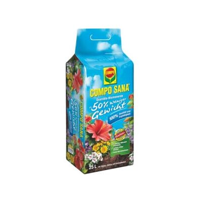 Compo GmbH Terre de rempotage de qualité COMPO SANA - Moins de poids - 25L - Publicité Compo GmbH Terre de rempotage de qualité COMPO SANA - Moins de poids - 25L - Publicité