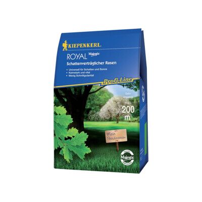 Kiepenkerl Profi-Line Reale 4kg - Gazon résistants à l'ombre - Publicité Kiepenkerl Profi-Line Reale 4kg - Gazon résistants à l'ombre - Publicité