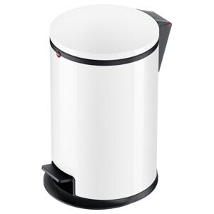 Hailo Pure M, poubelle à pédale design, 12 litres, blanc (0517-030) - Publicité Hailo Pure M, poubelle à pédale design, 12 litres, blanc (0517-030) - Publicité