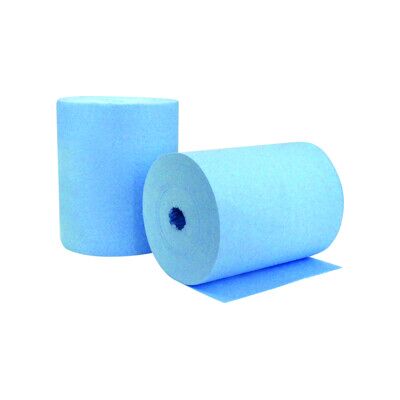 Wipex - Rouleau de chiffon industriel bleu 200 feuilles 24x38cm - Lingettes de nettoyage - Publicité Wipex - Rouleau de chiffon industriel bleu 200 feuilles 24x38cm - Lingettes de nettoyage - Publicité