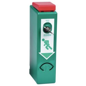 GFS EH-Gardien de porte 990 100 PHZ avec 2 clés, vert laqué, préalarme, pile 9 V (990 100) - Publicité GFS EH-Gardien de porte 990 100 PHZ avec 2 clés, vert laqué, préalarme, pile 9 V (990 100) - Publicité