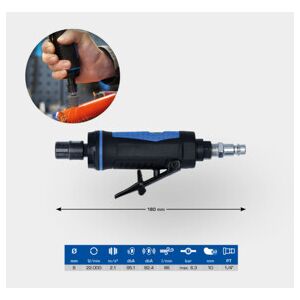 Brilliant Tools Mini meuleuse droite pneumatique (BT160705) - Publicité Brilliant Tools Mini meuleuse droite pneumatique (BT160705) - Publicité