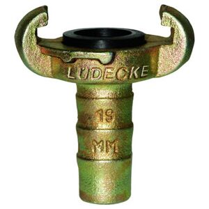 Lüdecke Raccord flexible pour griffes DIN 3489, fonte malléable, embout 10 mm, 3/8 (SKG 10) - Publicité Lüdecke Raccord flexible pour griffes DIN 3489, fonte malléable, embout 10 mm, 3/8 (SKG 10) - Publicité