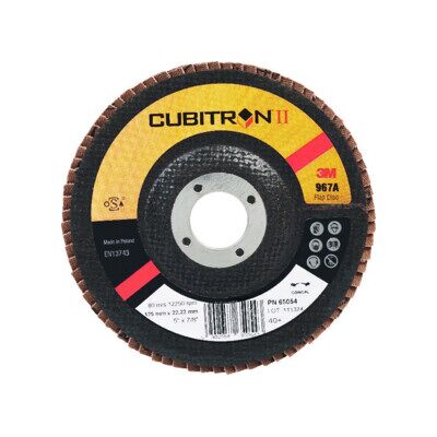 3M Disque abrasif à lamelles 967A convexe 115 mm K80 (7000104361) - Publicité 3M Disque abrasif à lamelles 967A convexe 115 mm K80 (7000104361) - Publicité