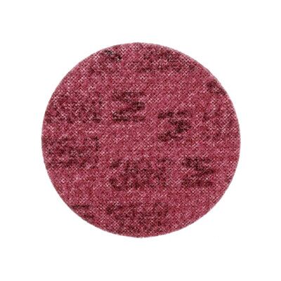 Disque abrasif Scotch Brite 3M - 125mm Rouge - Finition de surface - Publicité Disque abrasif Scotch Brite 3M - 125mm Rouge - Finition de surface - Publicité