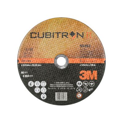 3M Disque de tronçonnage CUBITRON II MINCE,⌀ disque: 230 mm (7100136990) - Publicité 3M Disque de tronçonnage CUBITRON II MINCE,⌀ disque: 230 mm (7100136990) - Publicité