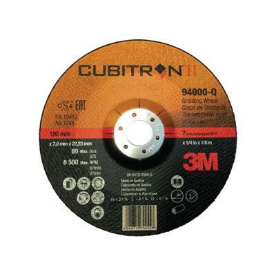 3M Disque d'ébarbage CUBITRON II 178X7 mm (94000-Q) - Publicité 3M Disque d'ébarbage CUBITRON II 178X7 mm (94000-Q) - Publicité